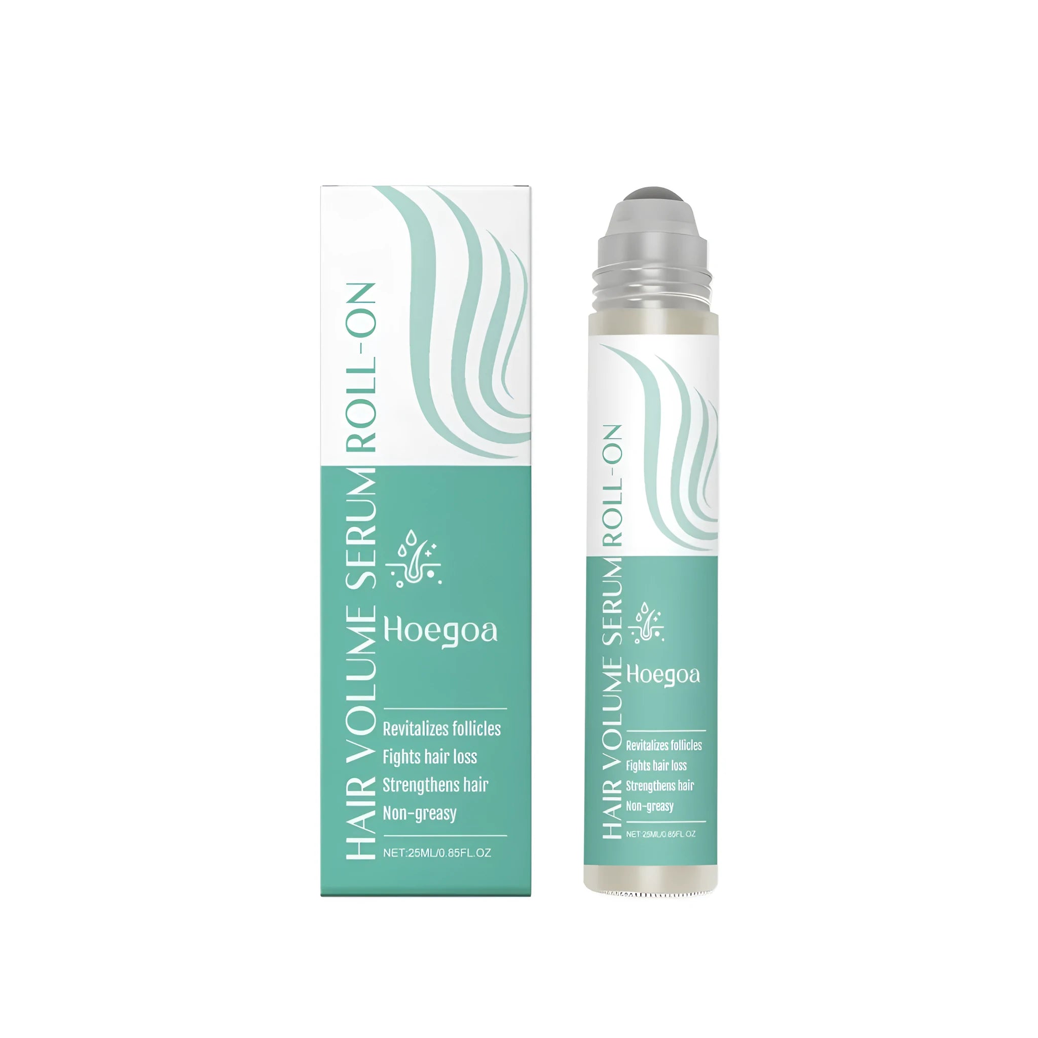 Rosemary hair care ball with 25ml capacity for scalp massage and product application