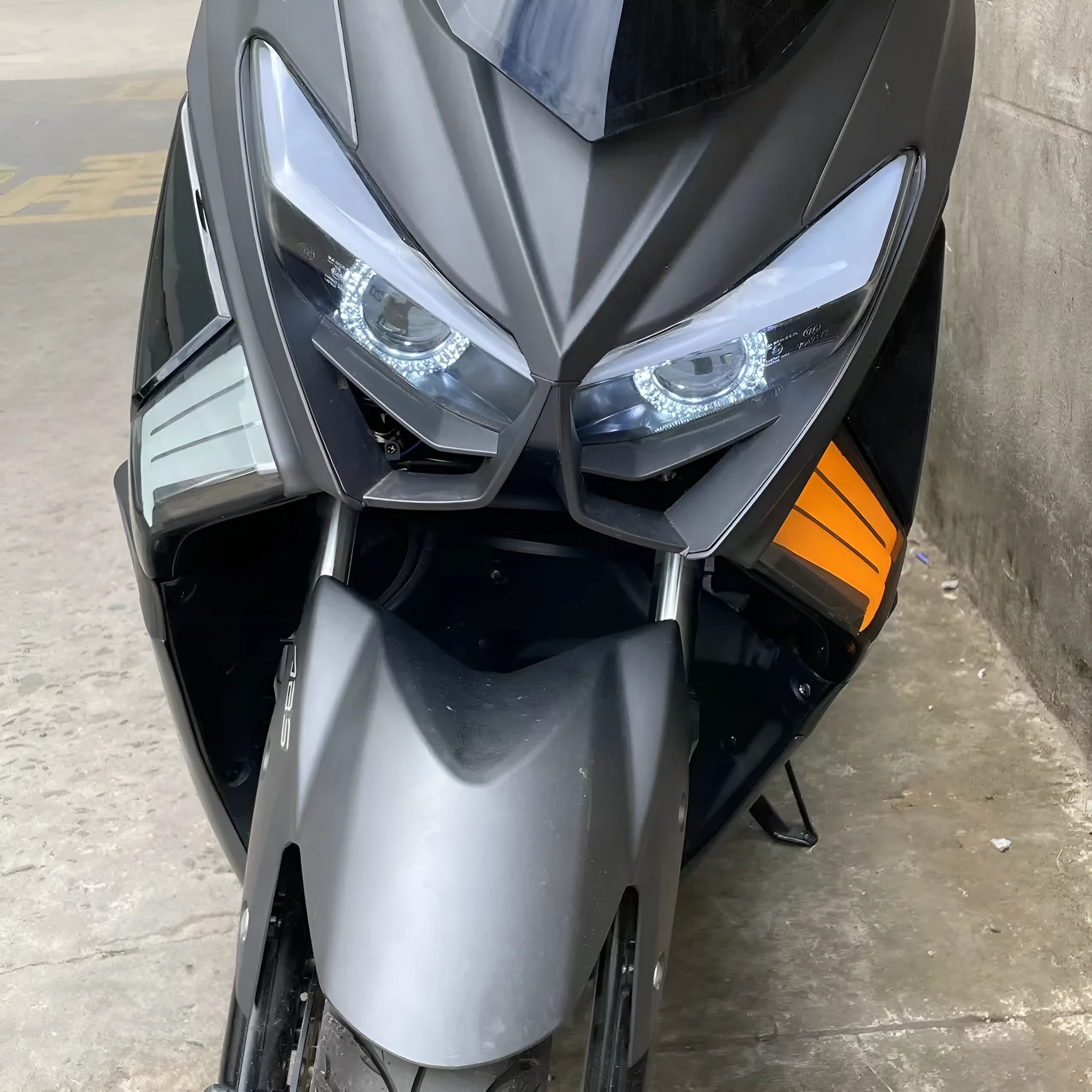Yellow LED cornering lamp kit for Tianying TS150 motorcycle