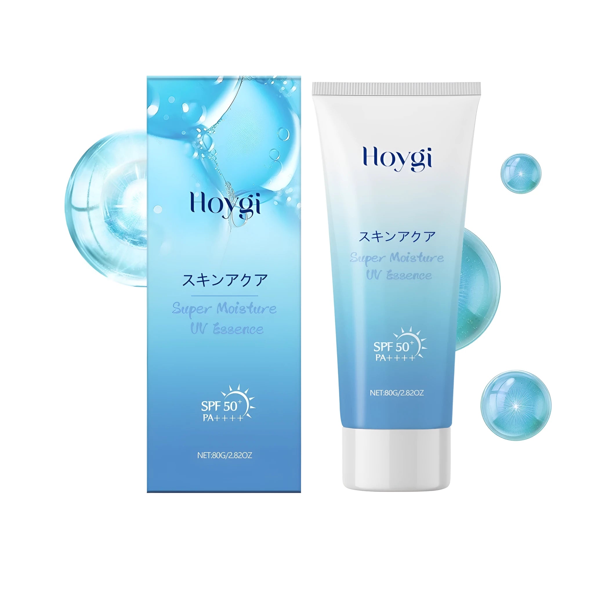 80g tube of refreshing moisturising sunscreen with hyaluronic acid for daily UV protection.