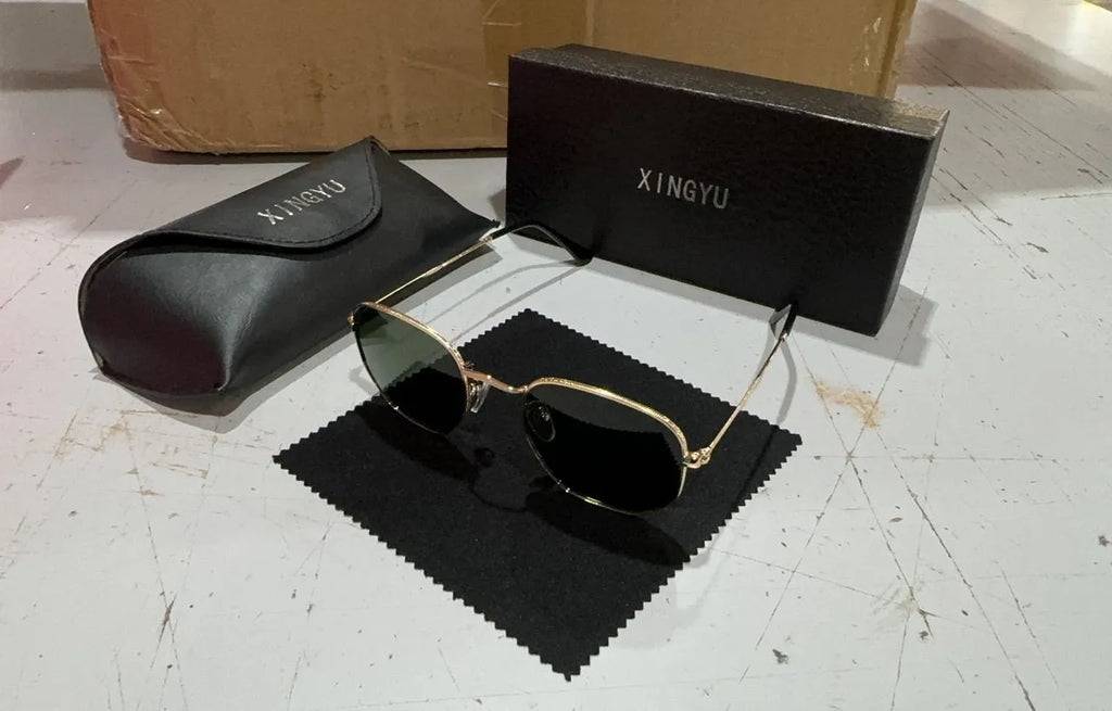 Classic round retro sunglasses for men in multiple colour options