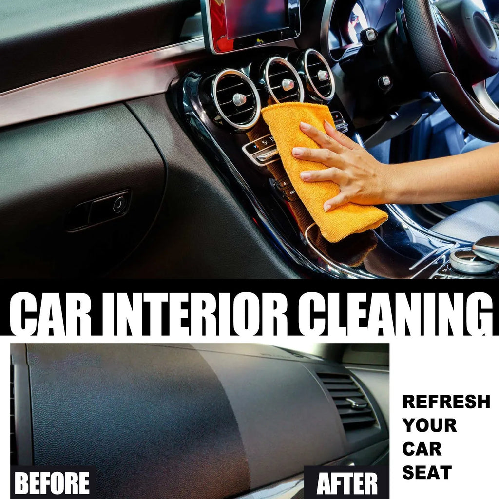 120ml car interior cleaner bottle for leather plastic dashboard maintenance