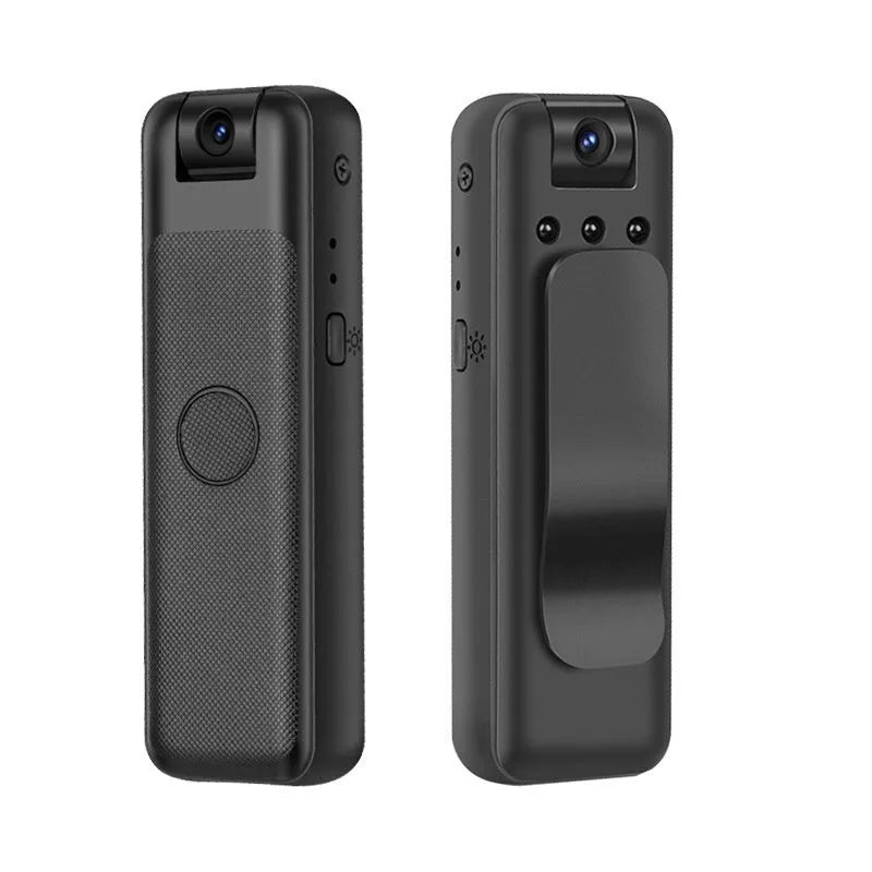 Black back splint surveillance camera with 30cm USB Type-C cable for WiFi conference monitoring