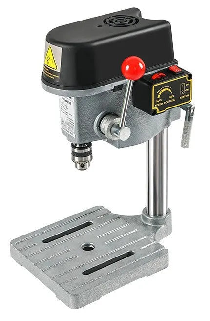 1050W mini bench drill milling machine with cross bench pliers on a workbench