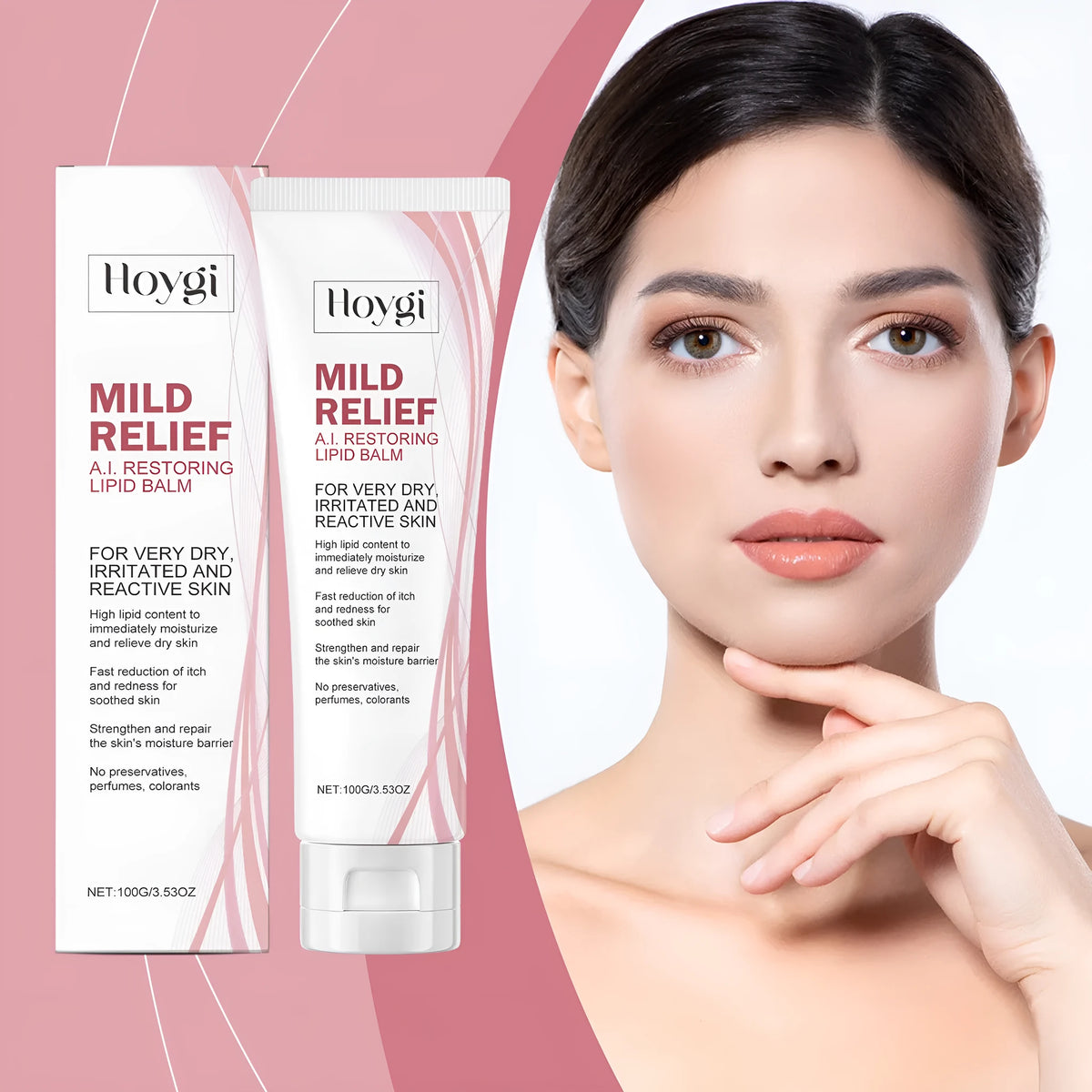 100g translucent moisturizing face cream with ceramide NP, olive oil and coconut oil