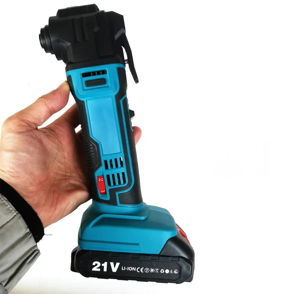 Rechargeable brushless lithium battery trimming machine with dual charging system and metal construction