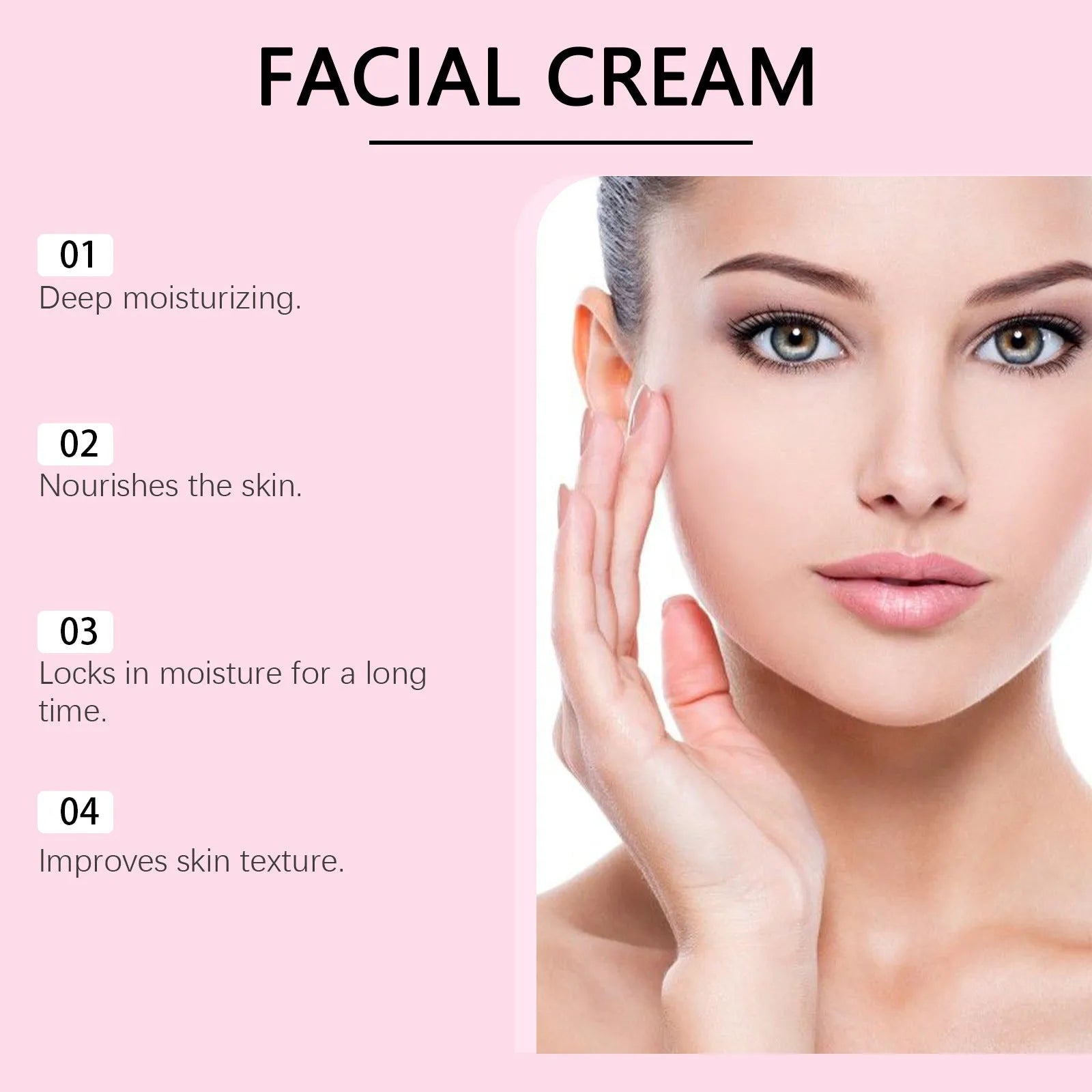 Sakura Butter Cream 100g moisturising face cream in compact 5.7cm cube jar
