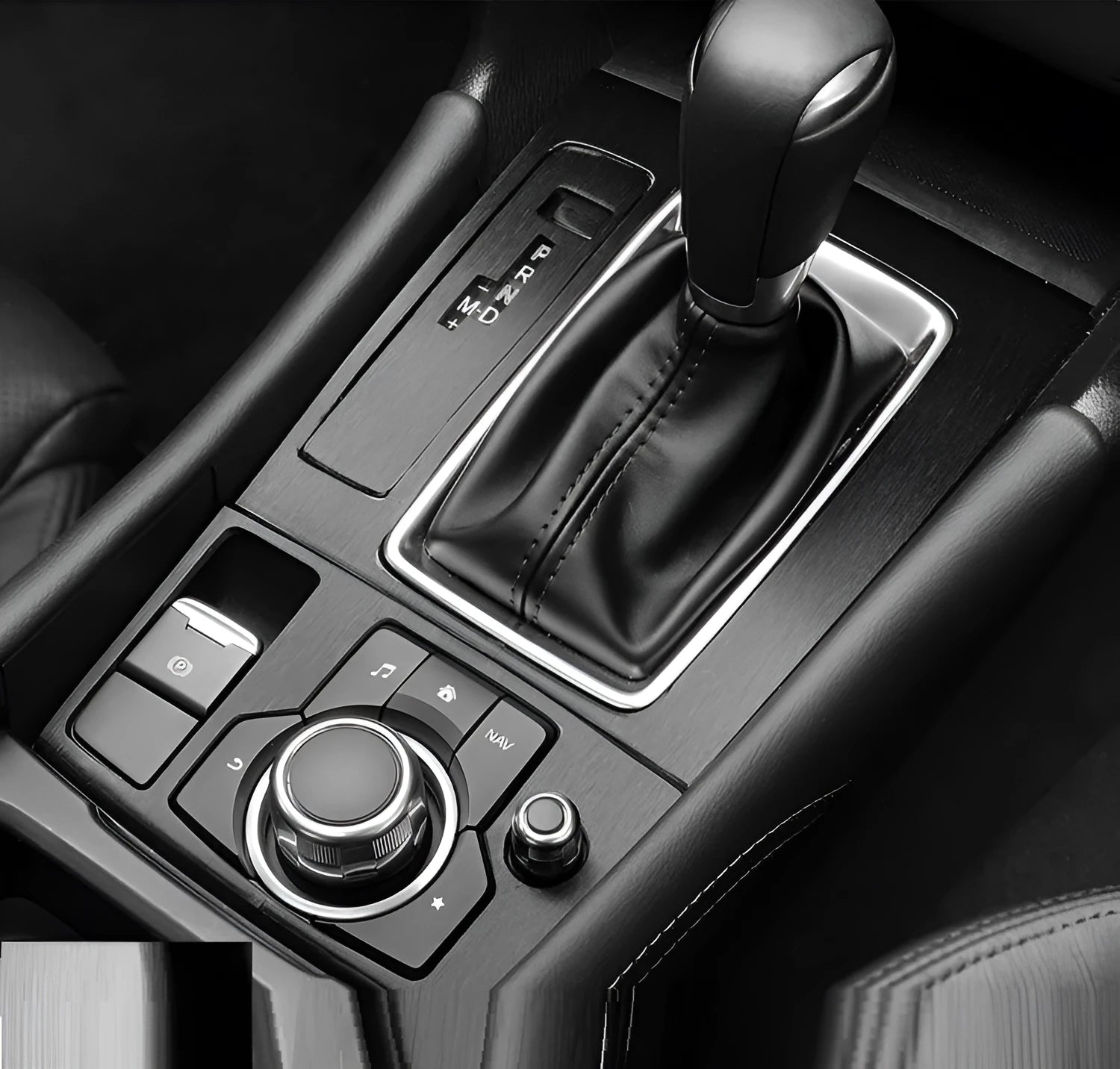 Car interior decorative film sticker set for centre console, instrument panel, and door handle modification