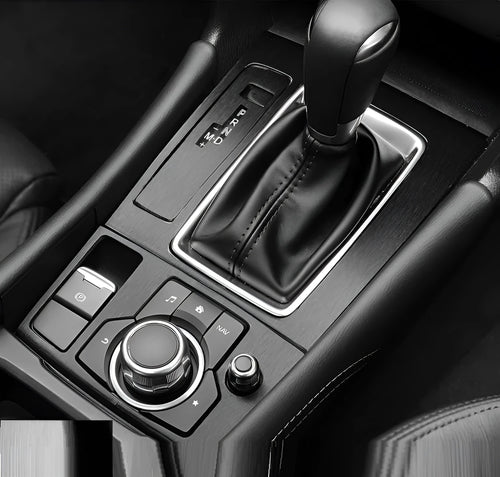 Car interior decorative film sticker set for centre console, instrument panel, and door handle modification
