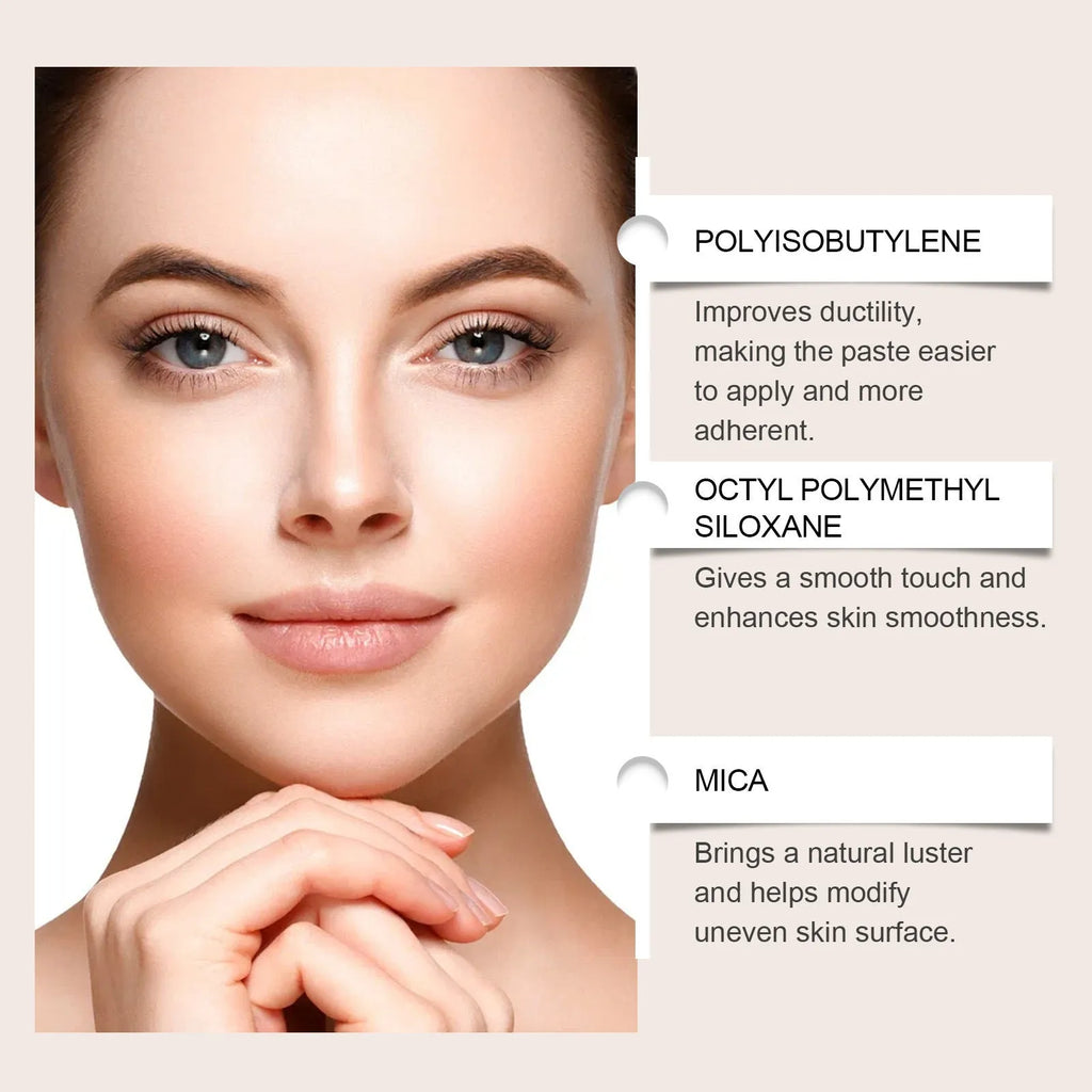 A 2-in-1 makeup highlighter and repair pen shown in one of three natural colour options.