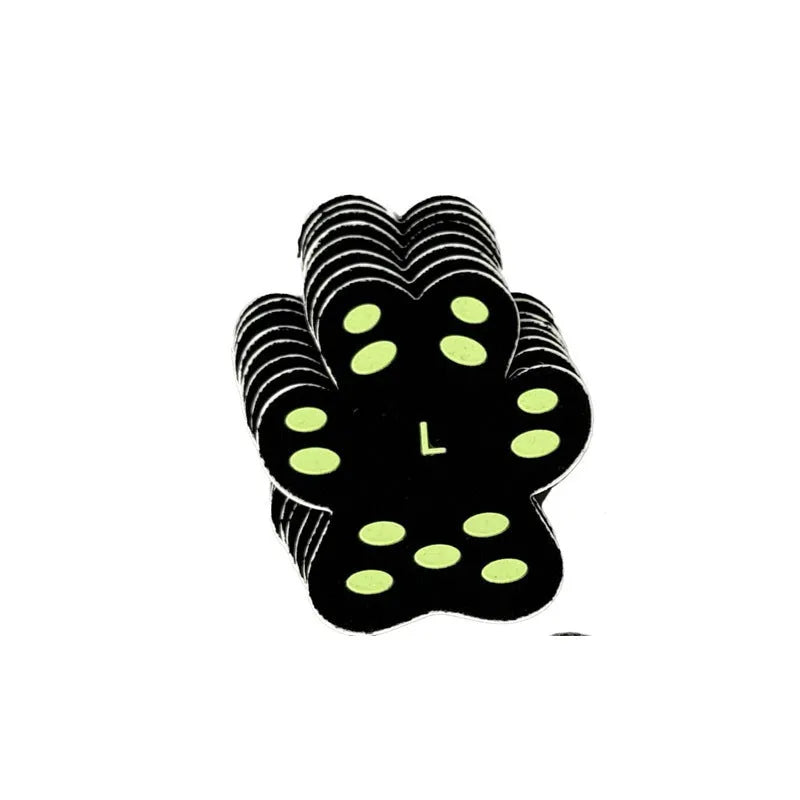 Breathable silicone cloth dog claw protection footstickers in pack of eight pieces