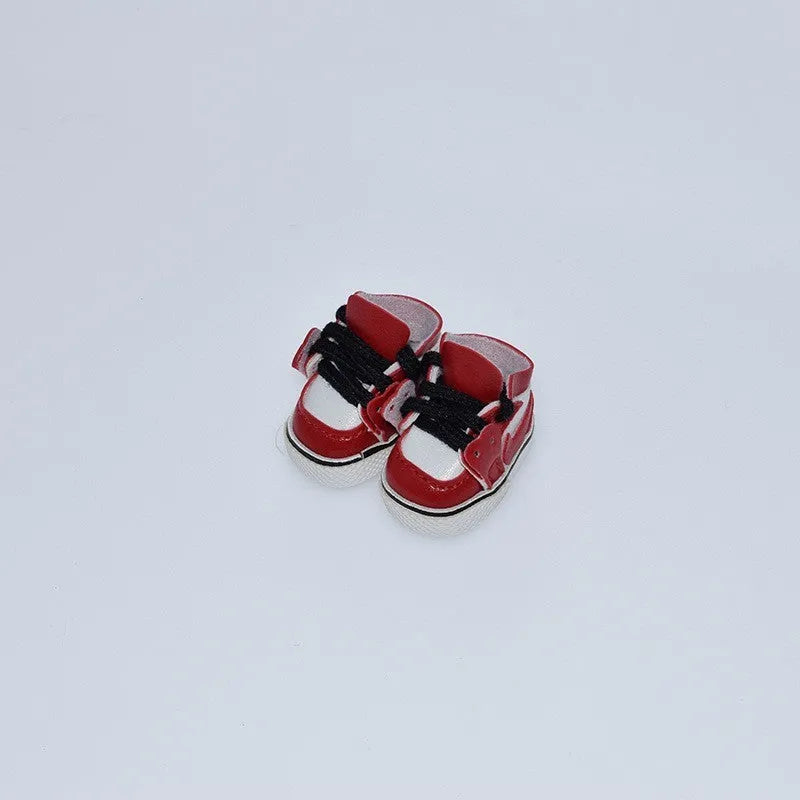 17cm doll keychain replacement shoes in various colours and styles with 3.5cm to 3.8cm heel heights