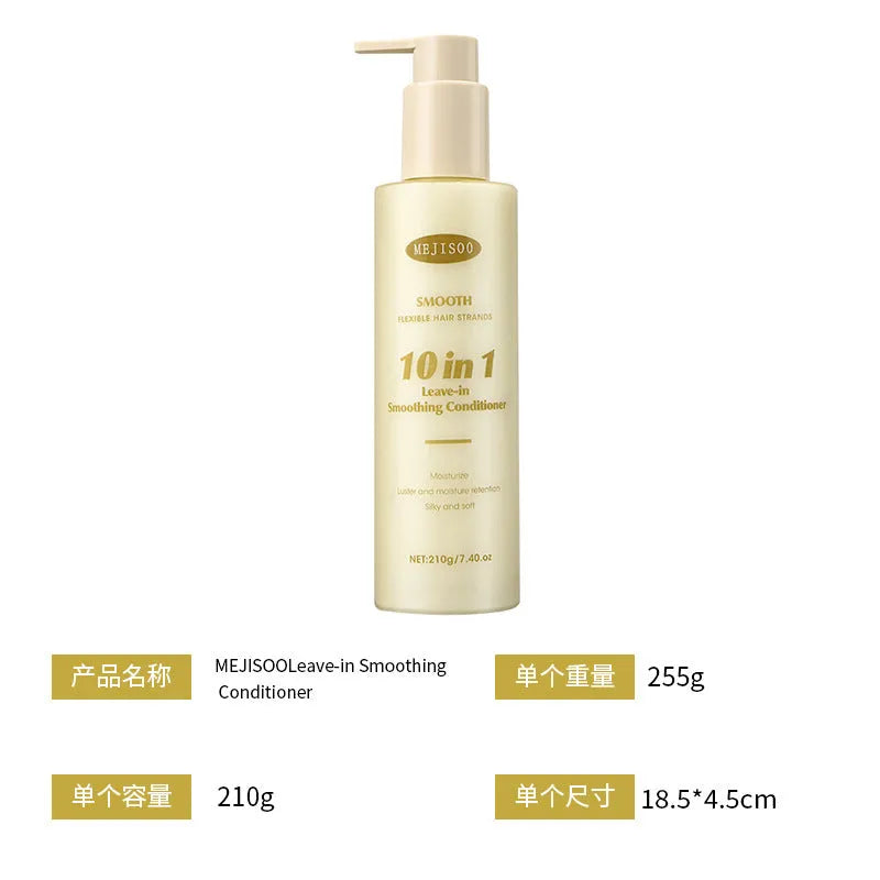 210g bottle of wash-free soft 10-in-1 hair conditioner for ladies.