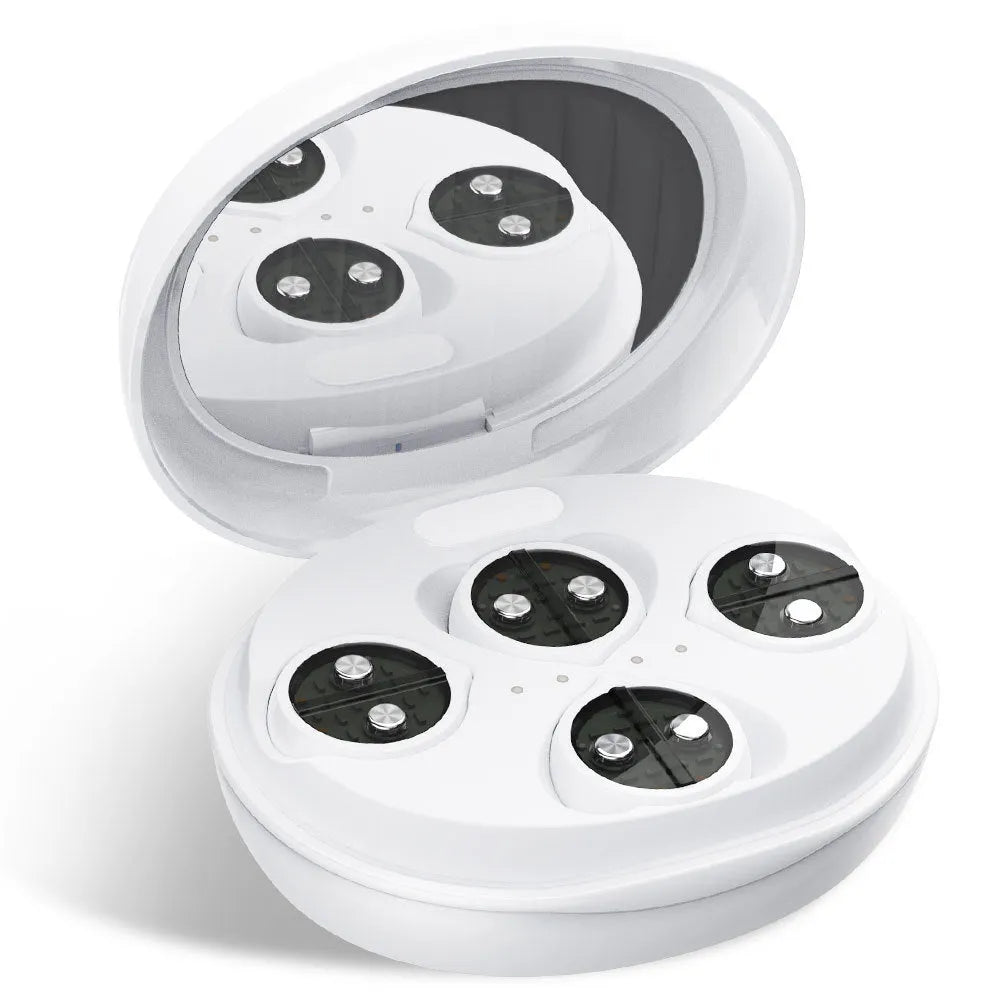 White red light eye beautification instrument with EMS massage for facial treatment