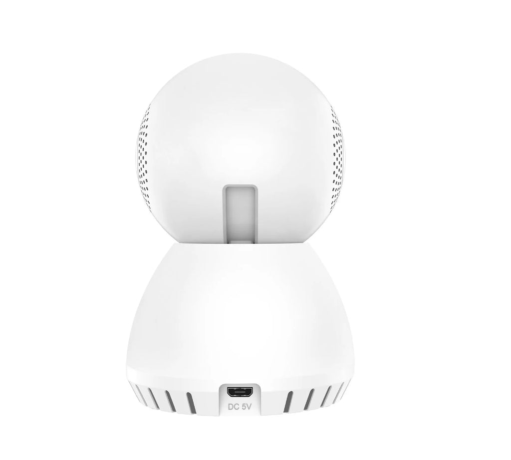 Wireless security camera with dual-frequency connectivity and 1080p HD resolution for home monitoring