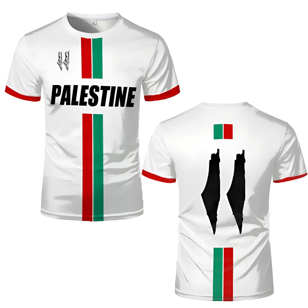 3D printed football t-shirt with stereoscopic pattern in black spandex fabric