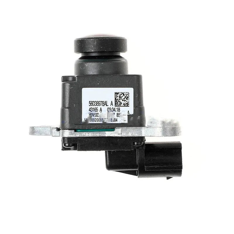 Black plastic reversing camera for Dodge trucks with rotating adjustment angles