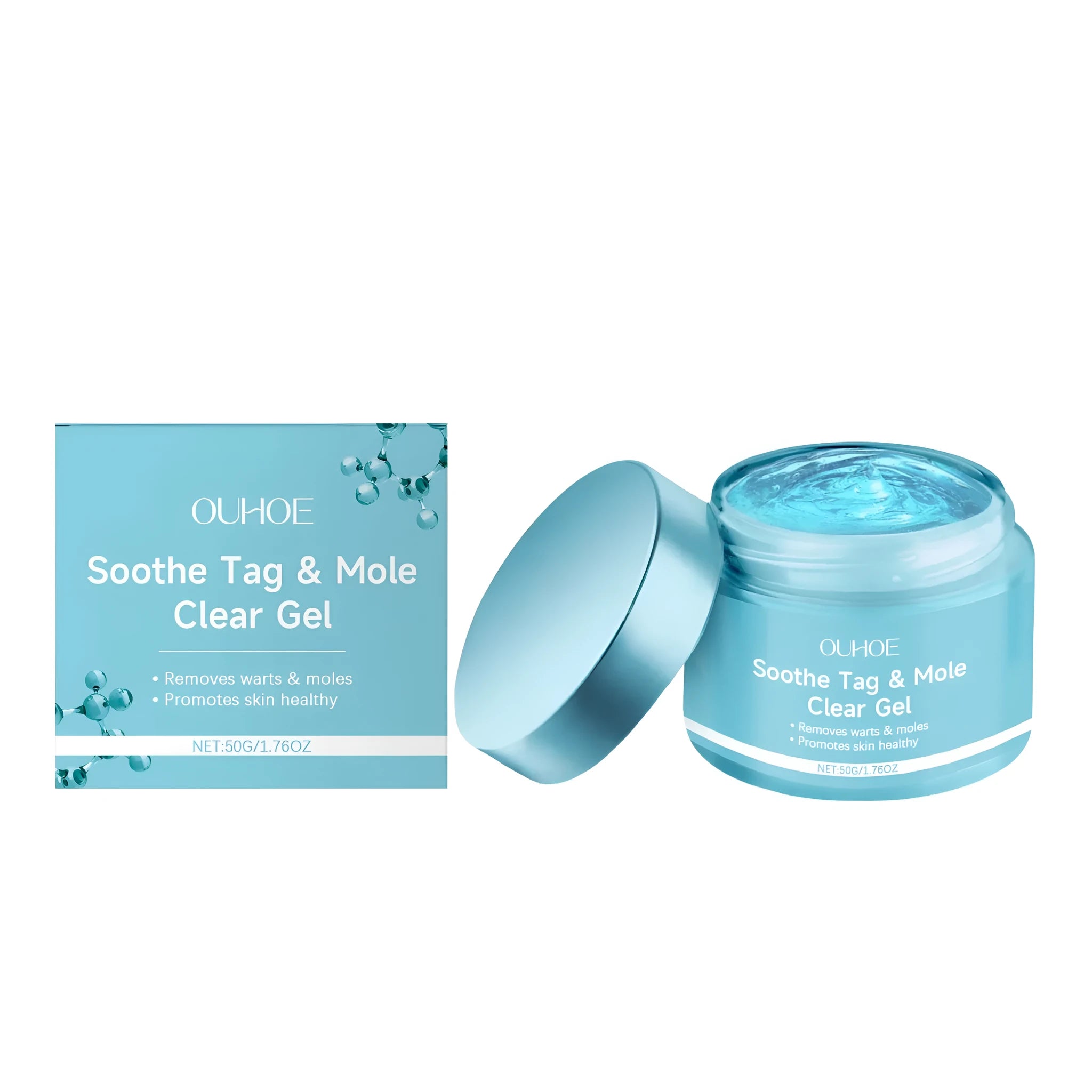 50g tube of wart and nevus removal gel with Centella asiatica and botanical ingredients