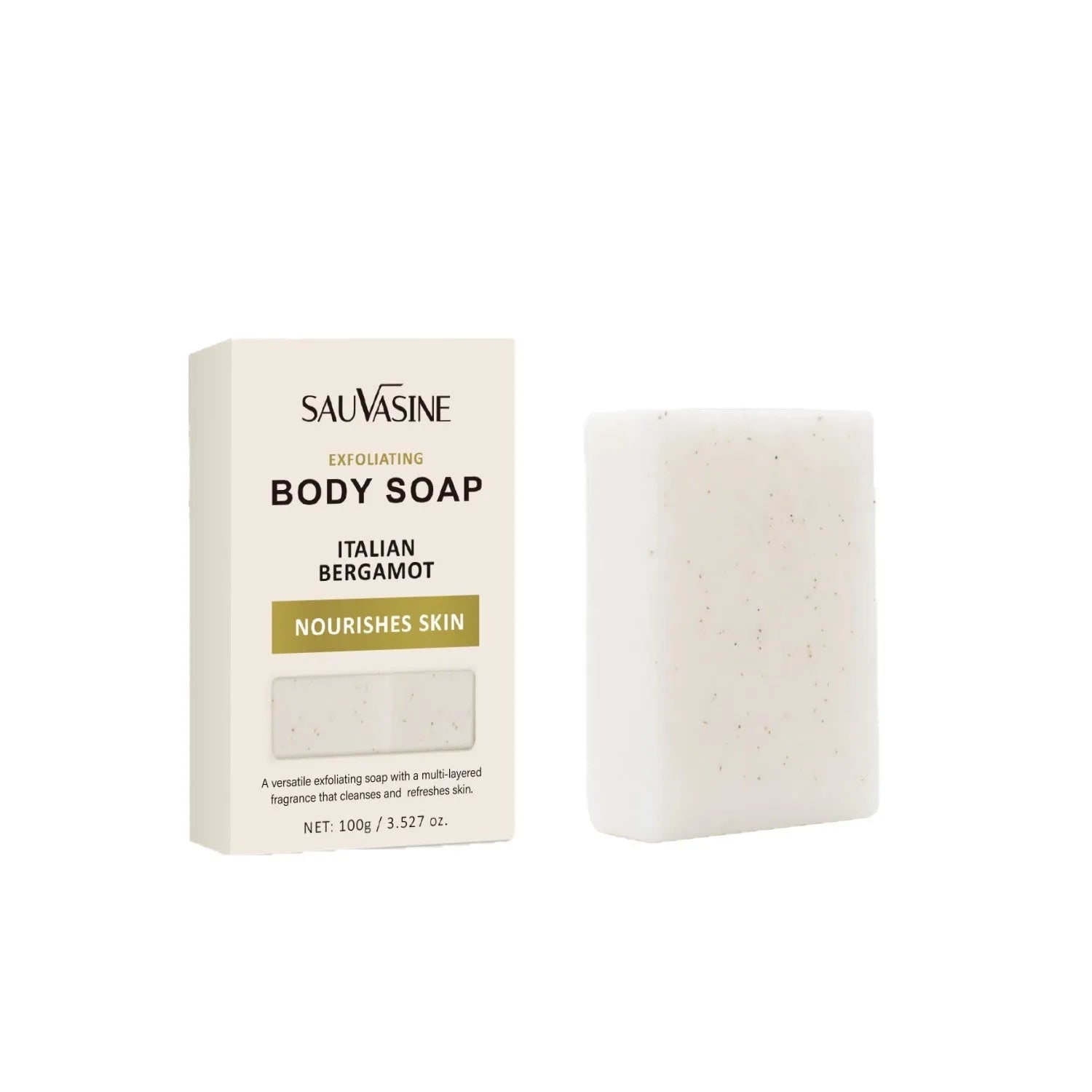 SWX-A386 exfoliating moisturising bath soap bar for adult skin care