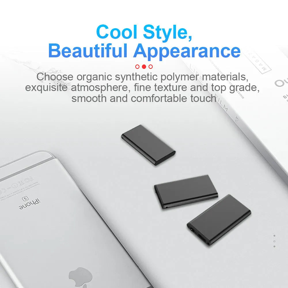 Aluminium alloy encryption recording pen with voice control and HD noise reduction