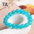 Grade 7A Amazonite natural scattered beads in polished finish for jewellery making, various sizes 8mm to 13mm
