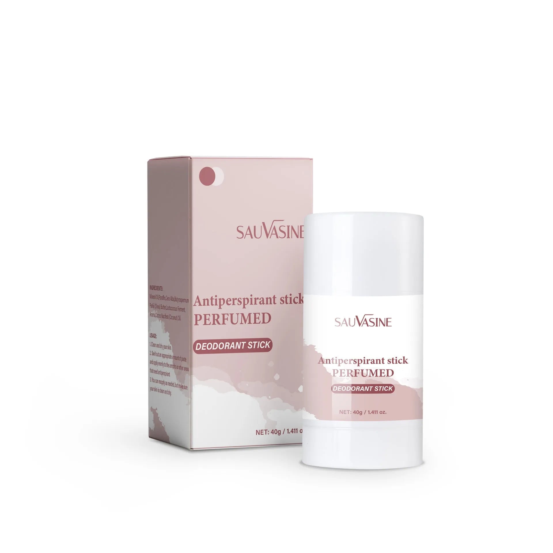 40g antiperspirant deodorant stick for underarm odour control, suitable for universal skin types