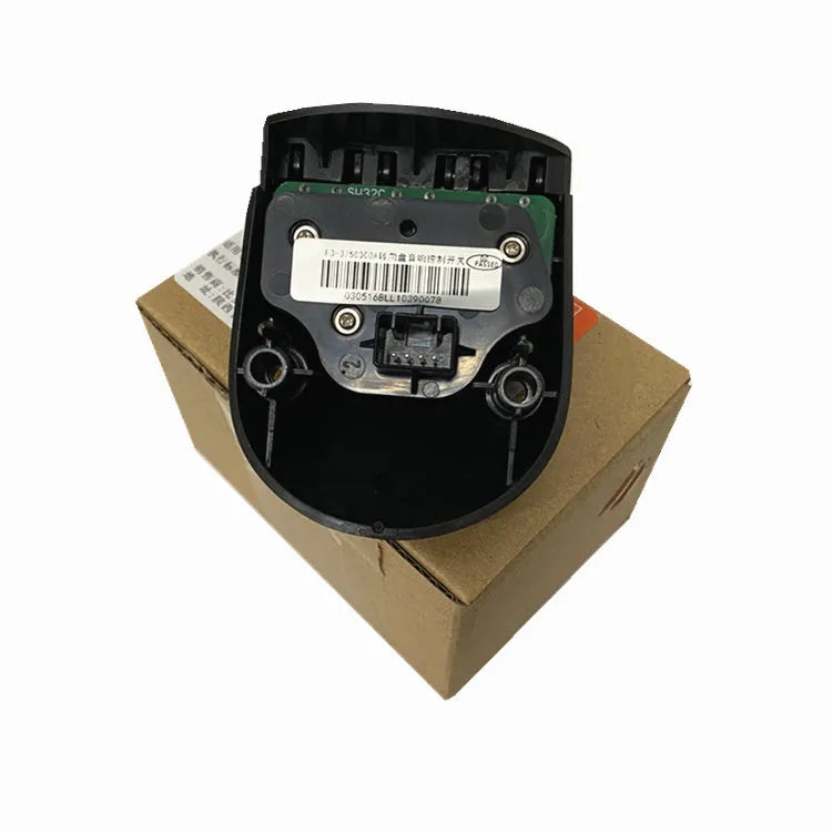 Black steering wheel controller button for Audi A4 A6 F3 F3R models as automotive accessory replacement part