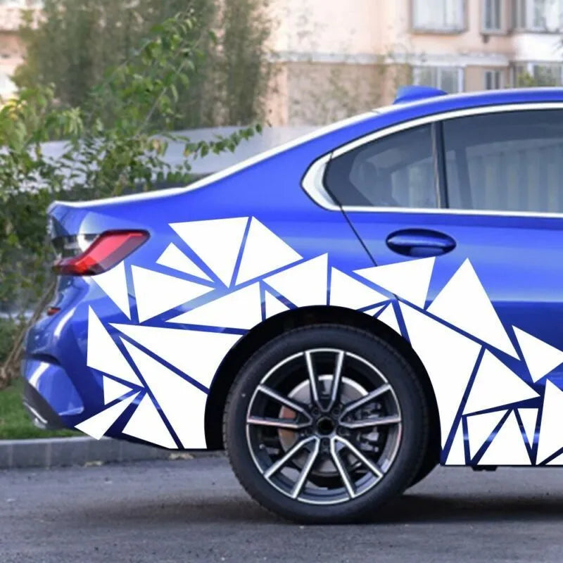 200cm long car decoration sticker applied to vehicle side panel and wheel arch