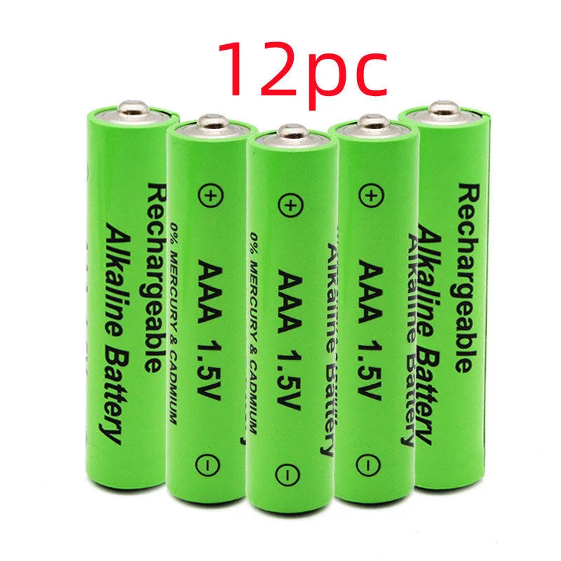 AA size alkaline rechargeable battery with 3000mAh capacity and 1000 cycle rating.