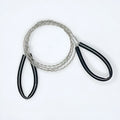 Black and red 600mm German stainless steel survival wire saw for camping