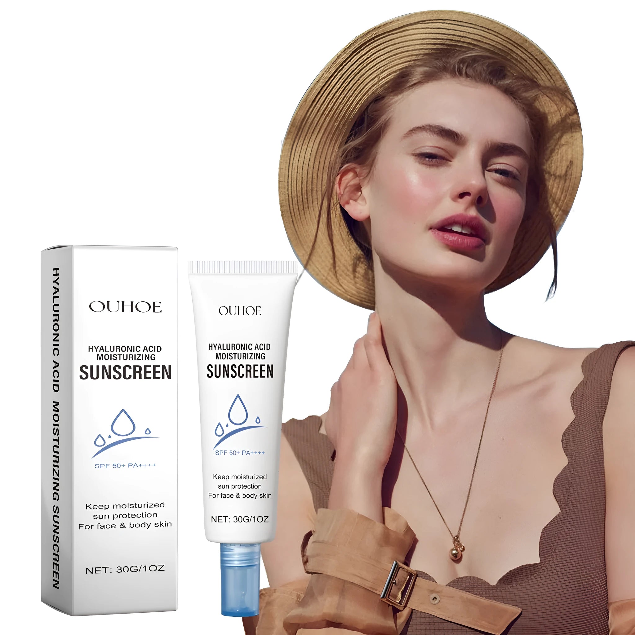 30g moisturising protective lotion container with UV isolation properties