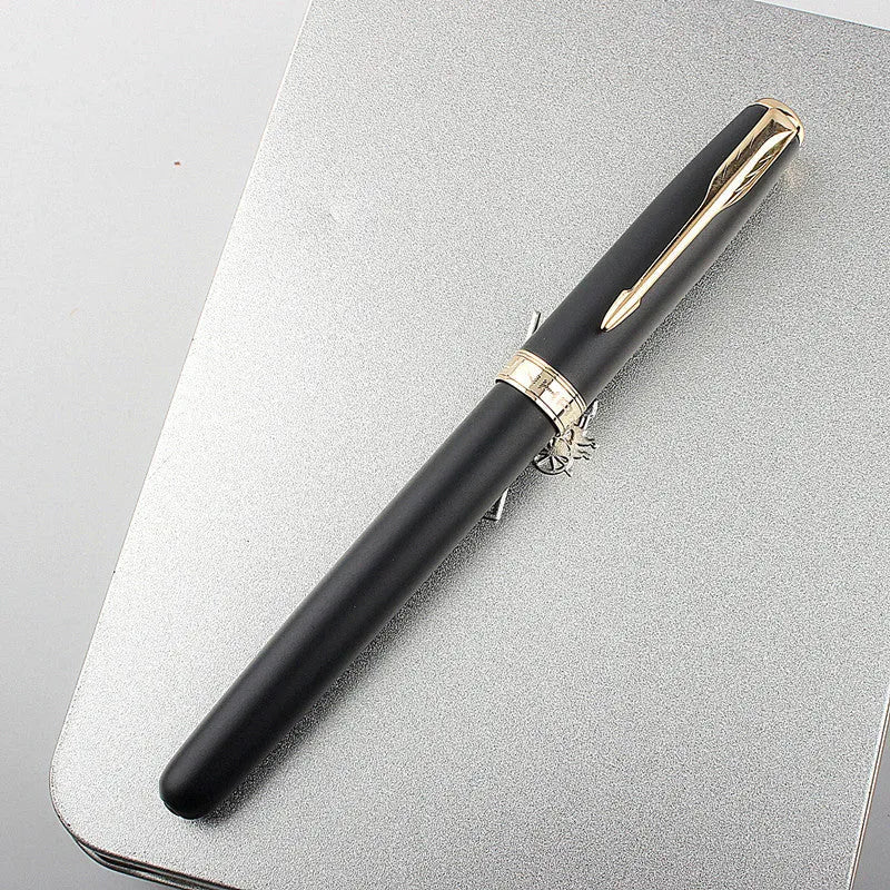 Stainless steel ball pen with 0.5mm fine point in various colour options