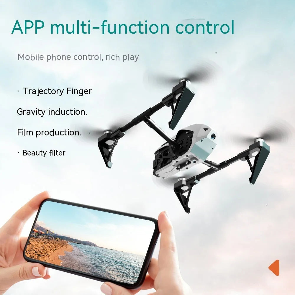Alloy KS66 drone in white or black with camera and remote control