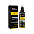 Bottle of high gloss car polishing spray for paint scratch removal and maintenance.