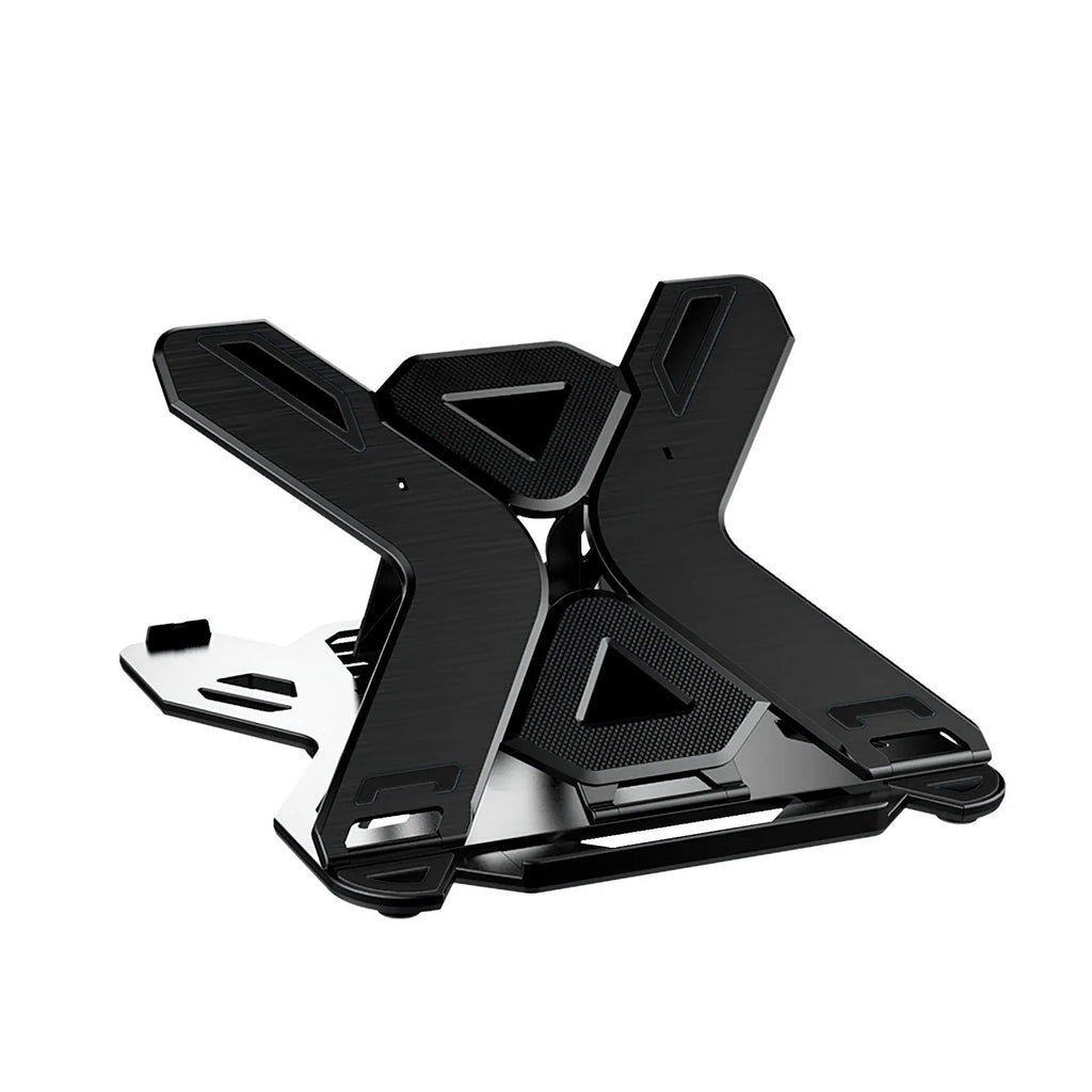 ABS plastic laptop bracket stand in black or white measuring 300x200mm