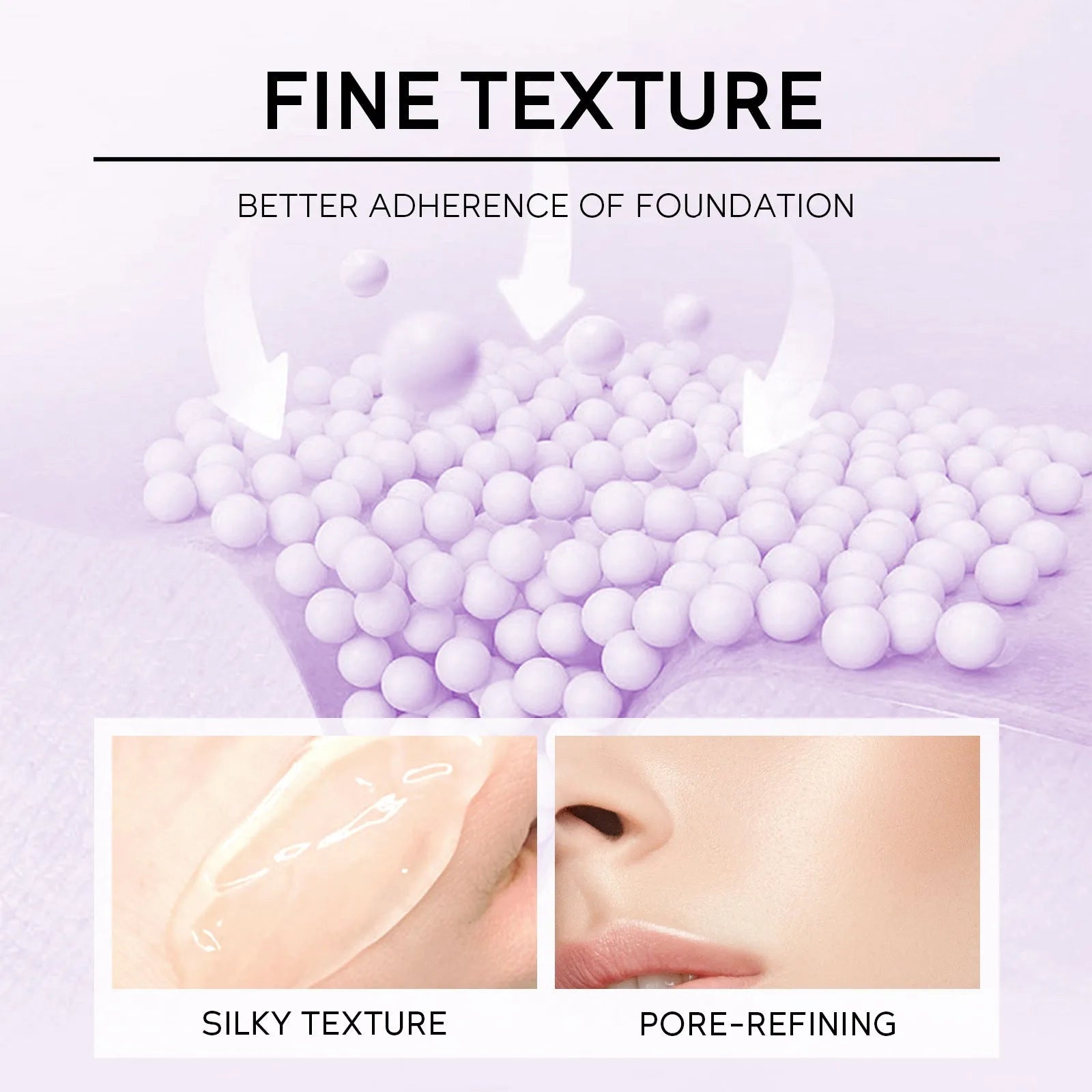 30g colour correcting makeup primer in purple pink green shades with moisturising base cream formula