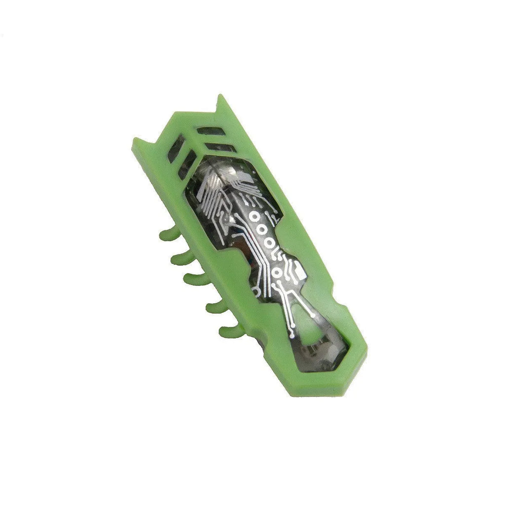 Electric jumping insect cat toy showing miniature worm design and compact 4.5cm plastic construction