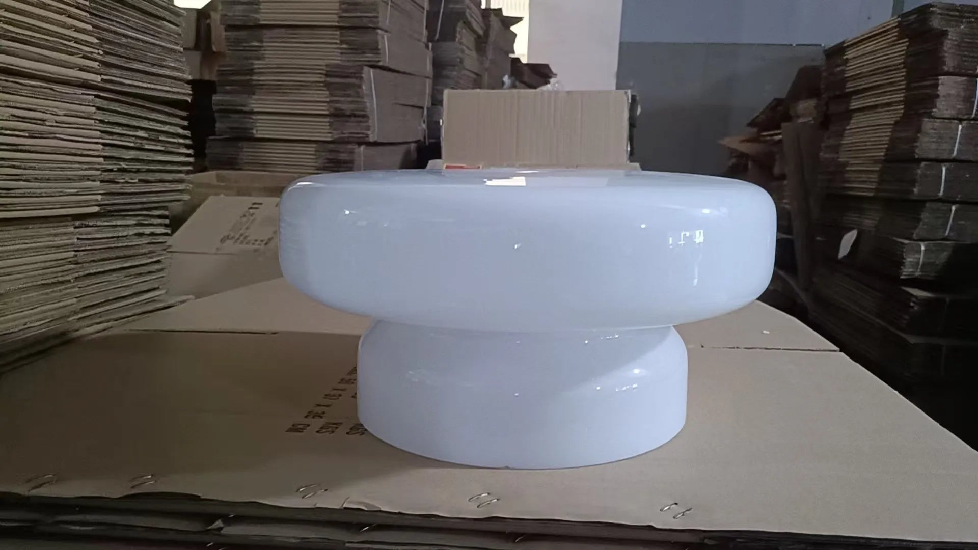 Modern glass chandelier in brown green milky white or purple with 36cm dimensions for bedroom and bar lighting