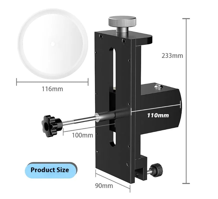 Ultrasonic disc cleaning machine with single slot for vinyl records and PCB components