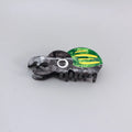 Handmade cellulose acetate Beetle Grip insect biology teaching tool with cartoon caterpillar design