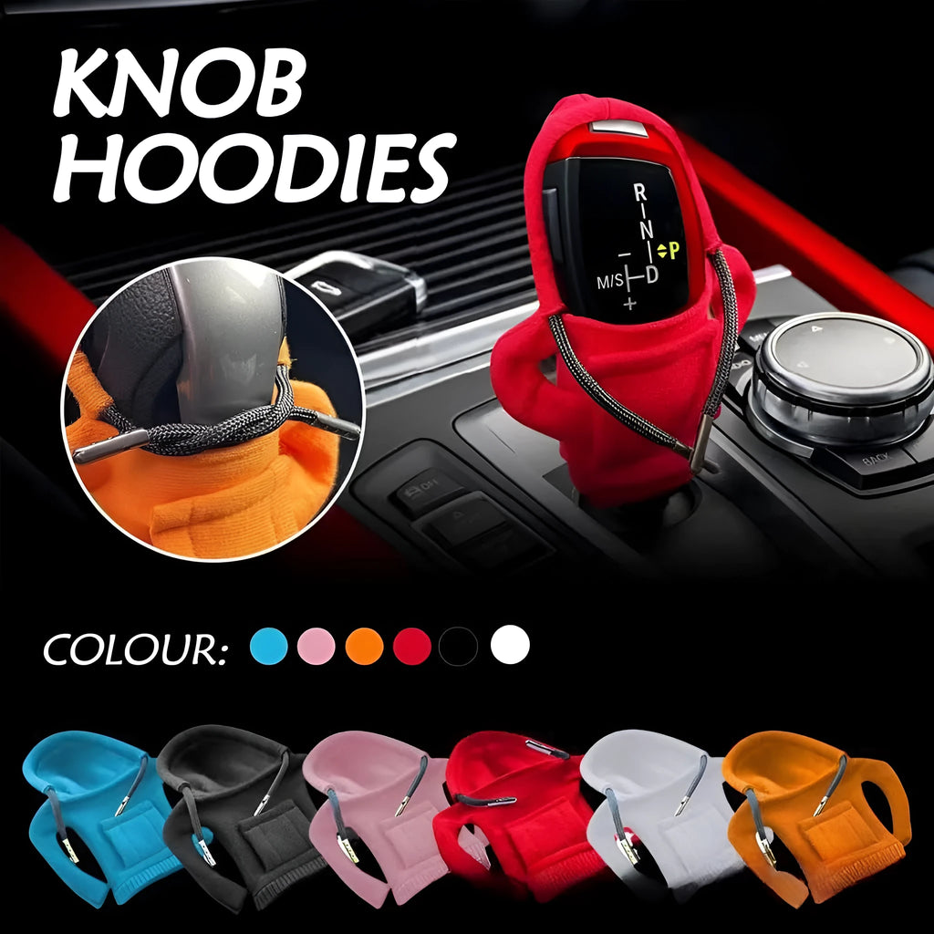Dutch velvet car gear knob and handbrake sleeve cover in multiple colour options
