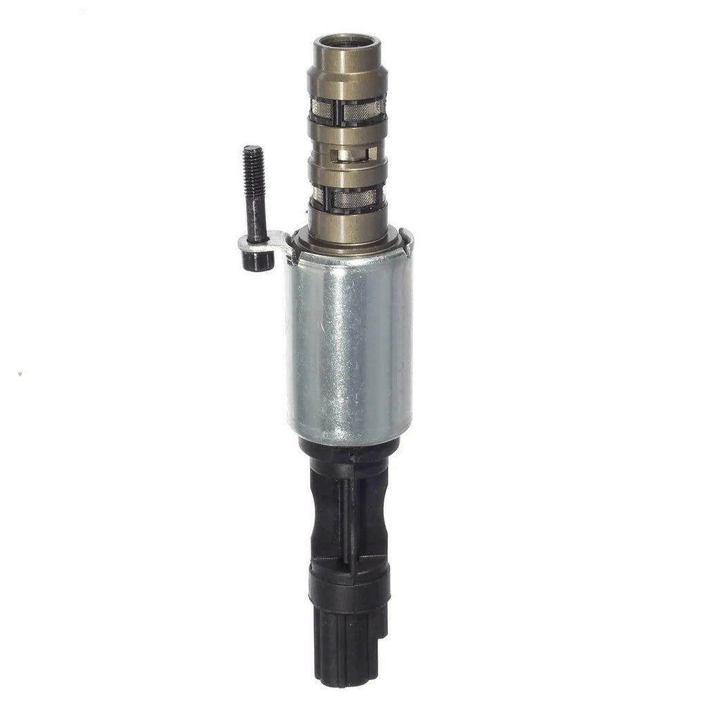 Ford automotive oil control valve VVT solenoid replacement part on white background