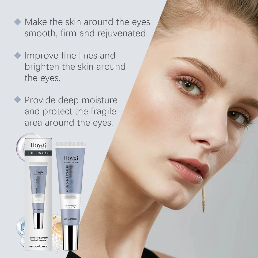 20g tube of retinol eye cream for moisturising the skin around the eyes.