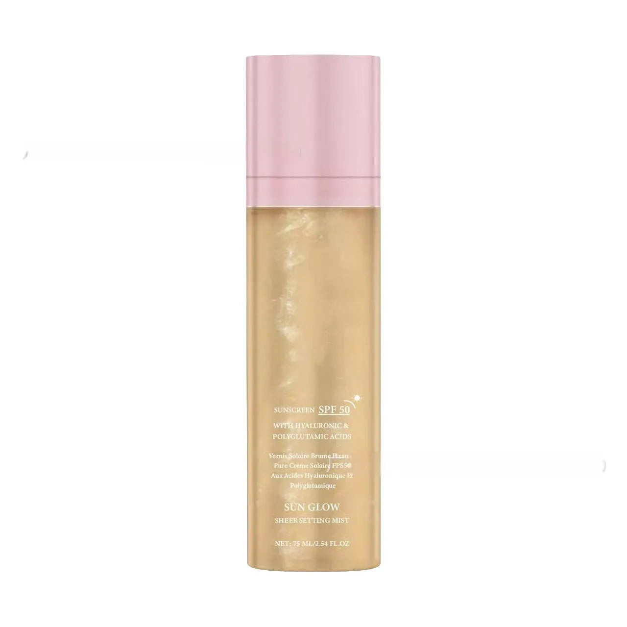 Standard 75ml makeup setting spray bottle with moisturising properties