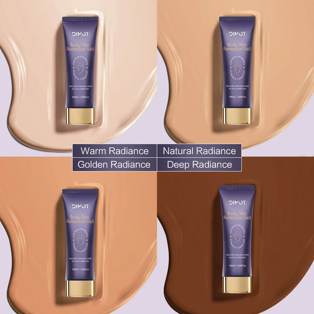 108ml pot of waterproof body concealer cream with an application brush for covering tattoos and birthmarks.