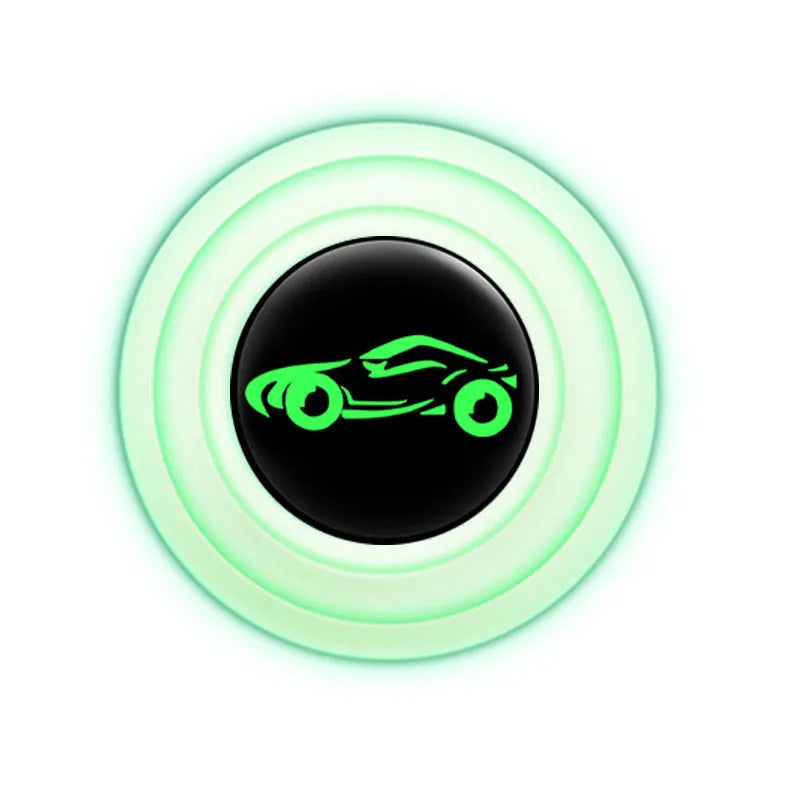 Silicone car door shock absorber pads in black and luminous colours with 20mm size