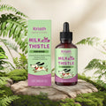 60ml bottle of dog nutrient solution with milk thistle and turmeric extract for liver support