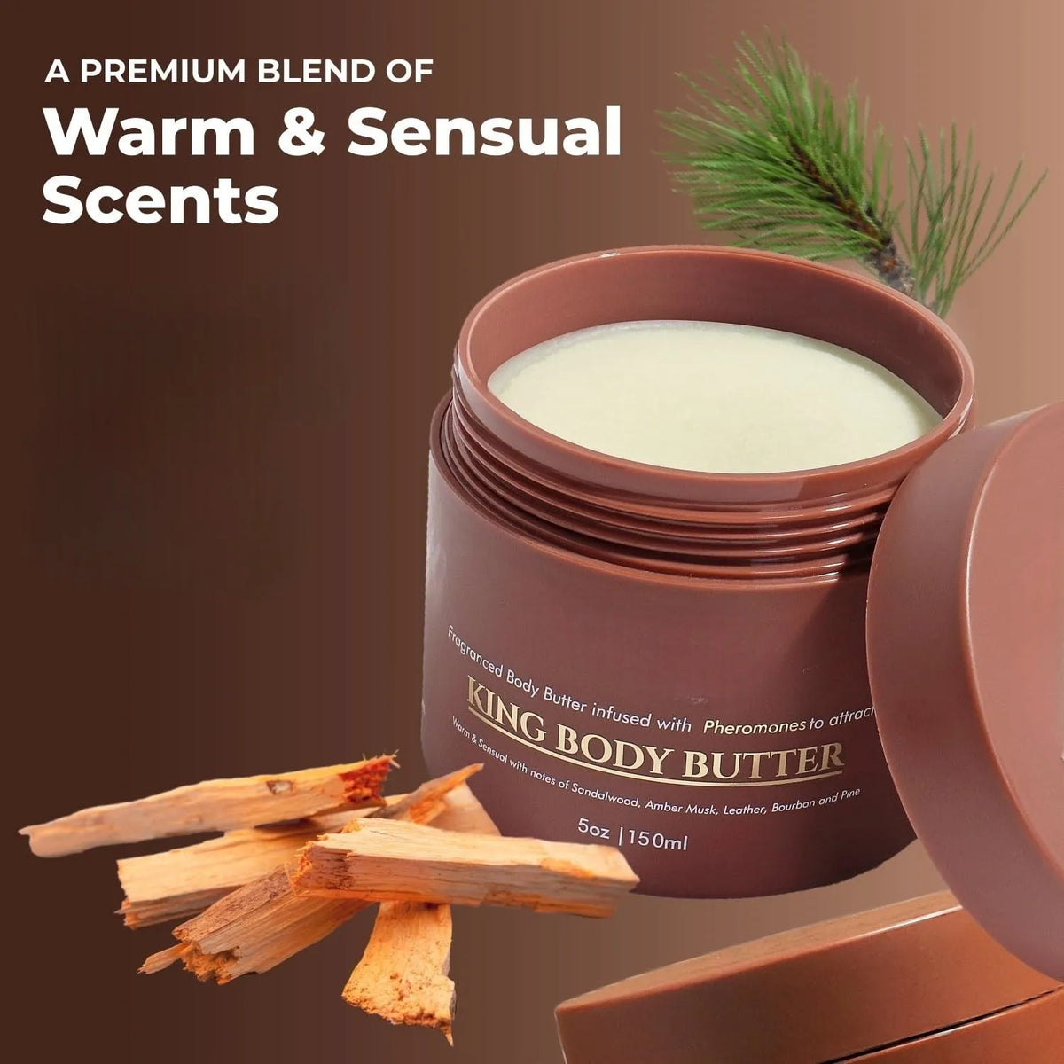One piece of body cream in a jar or tube for universal skin types, part of a body care kit.
