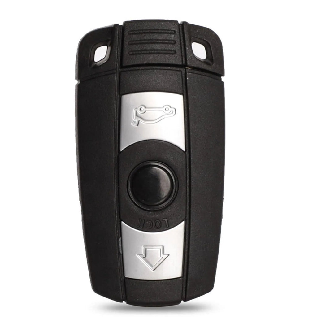 BMW semi-intelligent remote car key replacement set with three keys, model HU92.