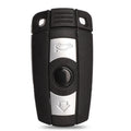 BMW semi-intelligent remote car key replacement set with three keys, model HU92.