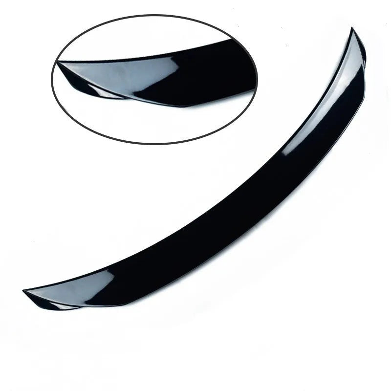 Mazda 3 rear tail trim spoiler for 2014-2021 models in bright black finish